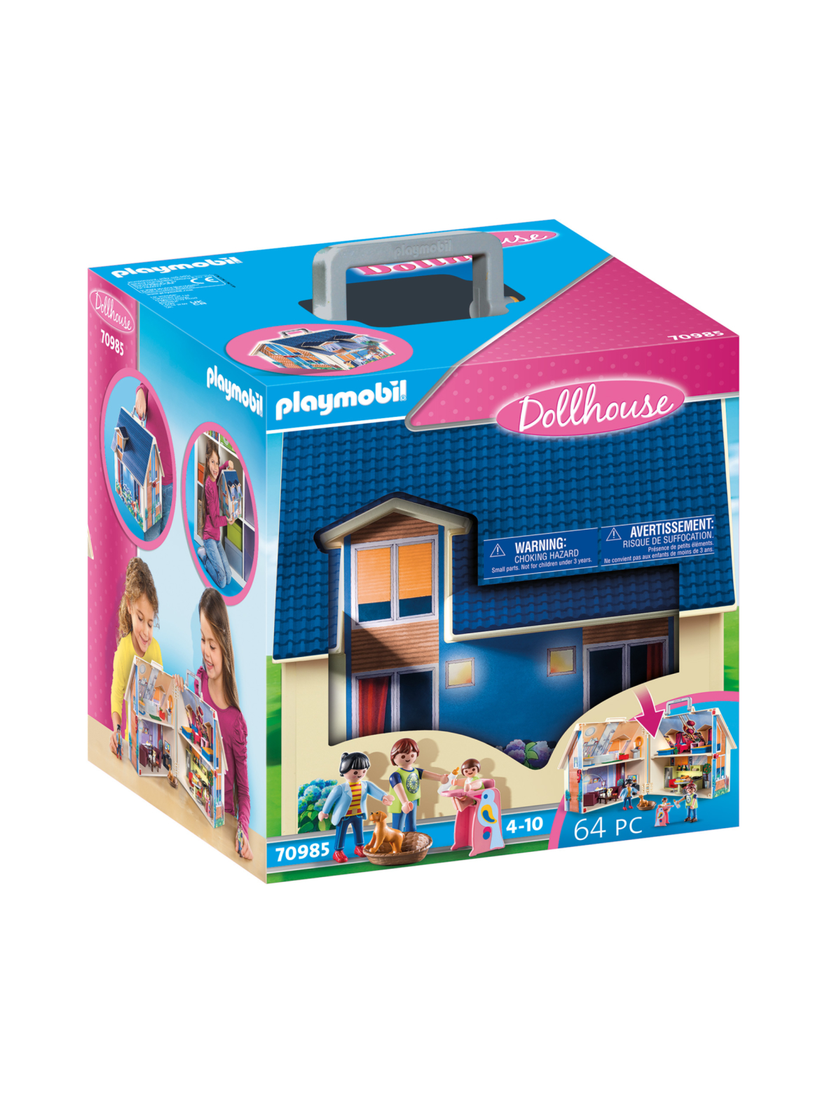 PLAYMOBIL Kannettava nukketalo 70985