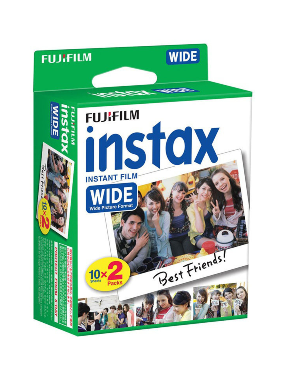 Fujifilm Instax Wide Film (20 kuvaa) -pikafilmi