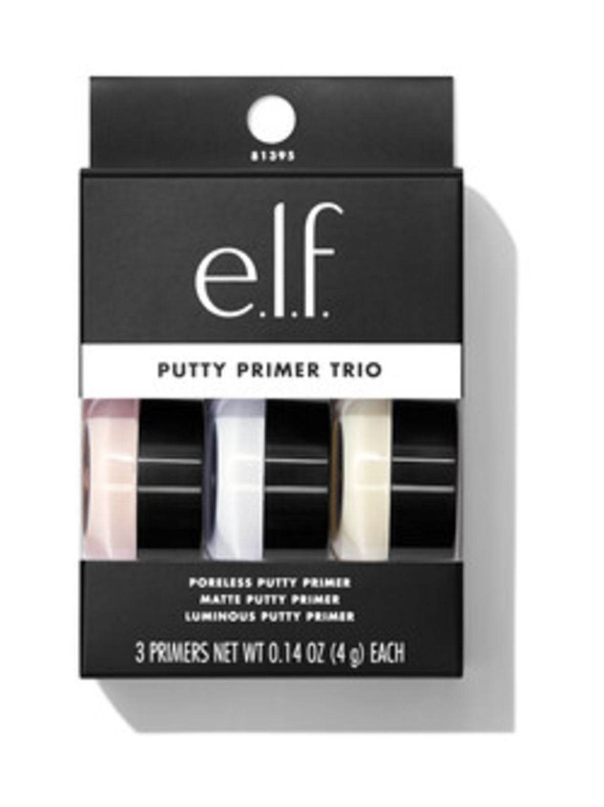 elf cosmetics Elf putty primer trio - kokeilupakkaus meikinpohjustustuotteista 3x4g