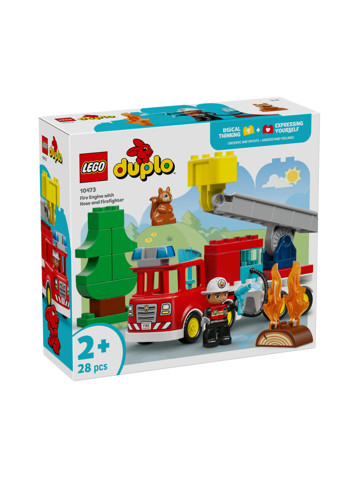 LEGO DUPLO Town Paloauto, paloletku ja pelastaja 10473