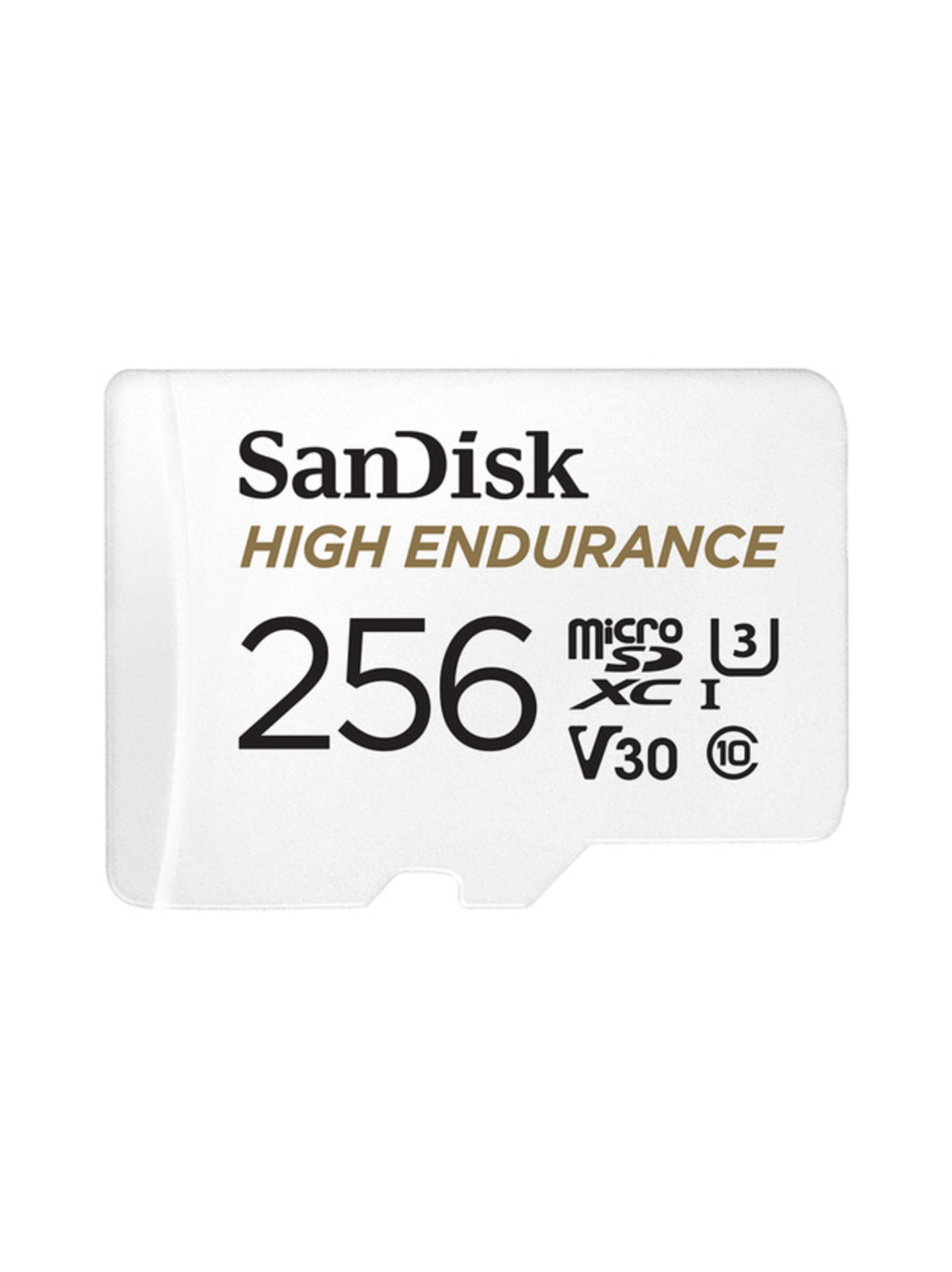 Sandisk High Endurance (U3 / Class 10 / V30) 256GB microSDXC muistikortti