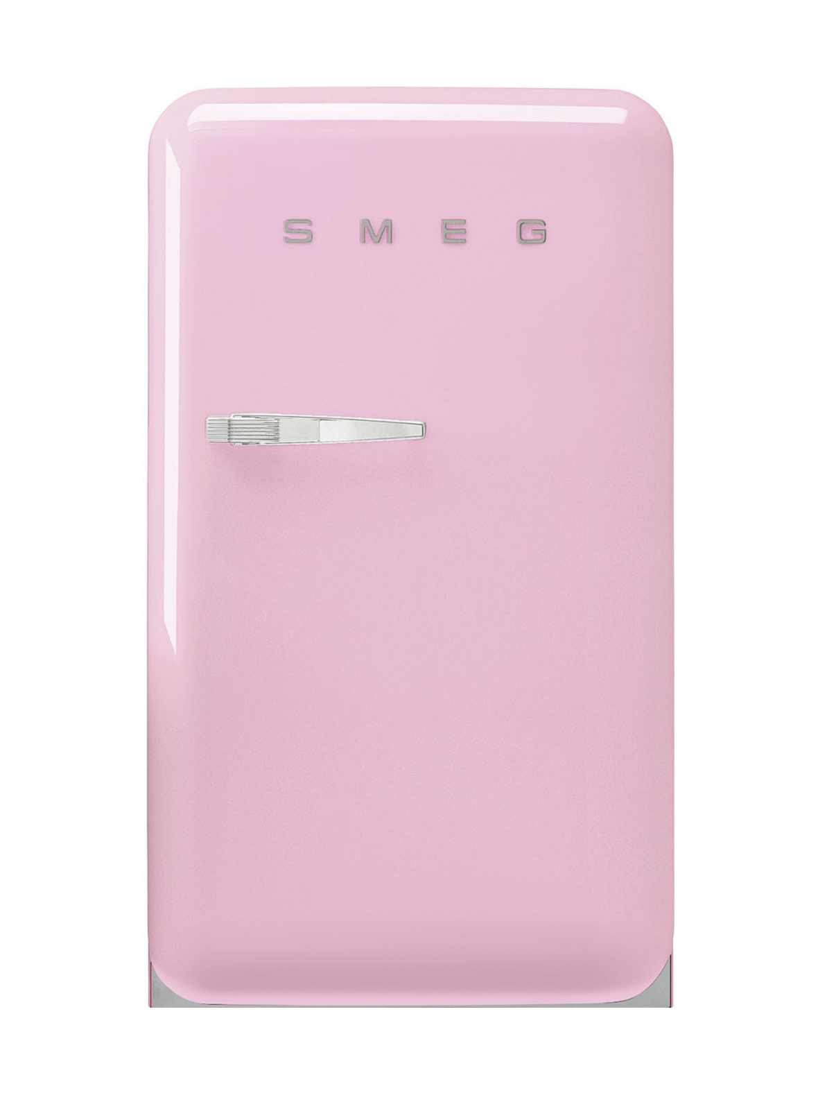 Smeg fab10hrpk6 happy bar jääkaappi, vaaleanpunainen oikeakätinen