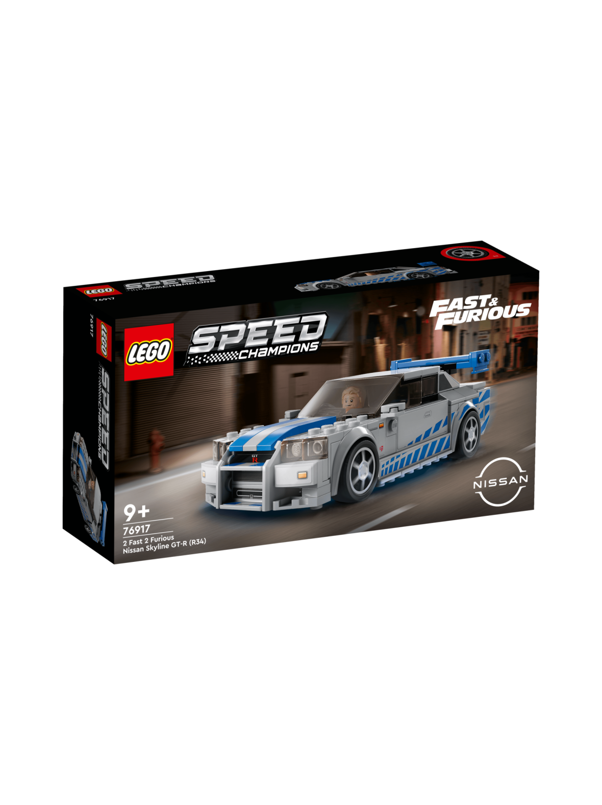 LEGO Speed Champions 2 Fast 2 Furious Nissan Skyline GT-R (R34) 76917