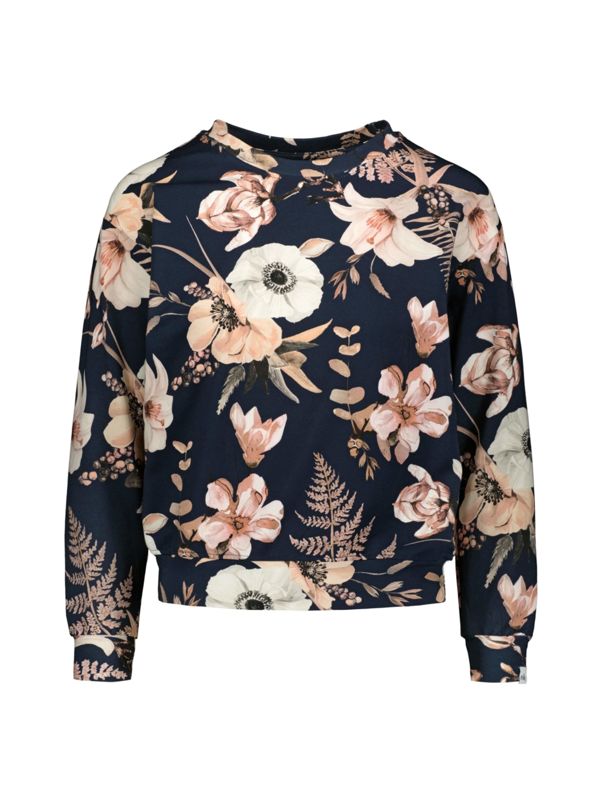 Casual Chic Print shirt, Midnight Lily