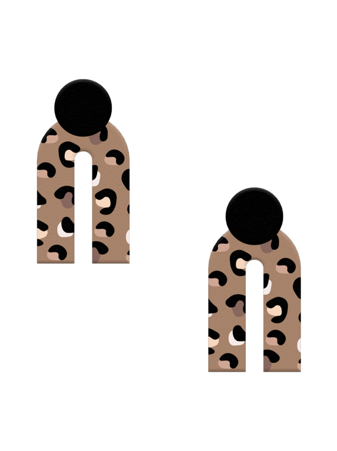 Tilda -korvakorut, Natural Leopard