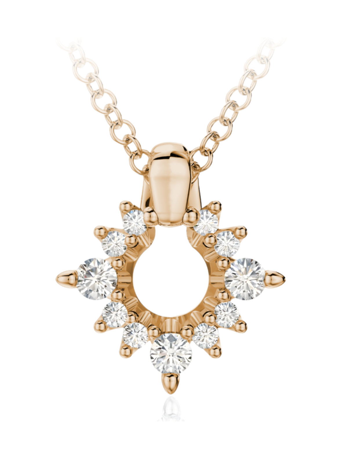 Kide Riipus Hiutale 0.07-0.40ct Keltakulta