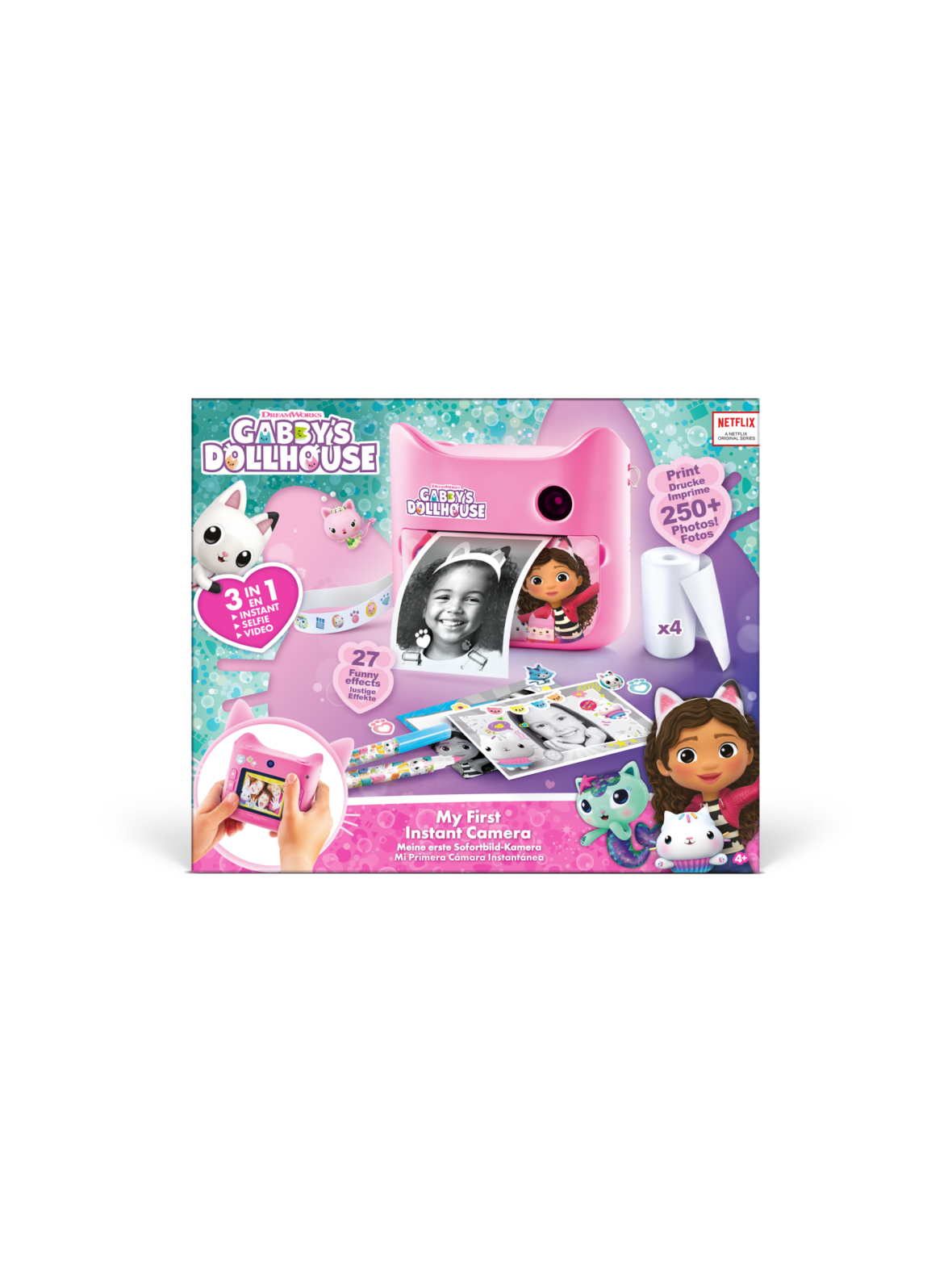 GABBY´S DOLLHOUSE Pikakamera 3-in-1