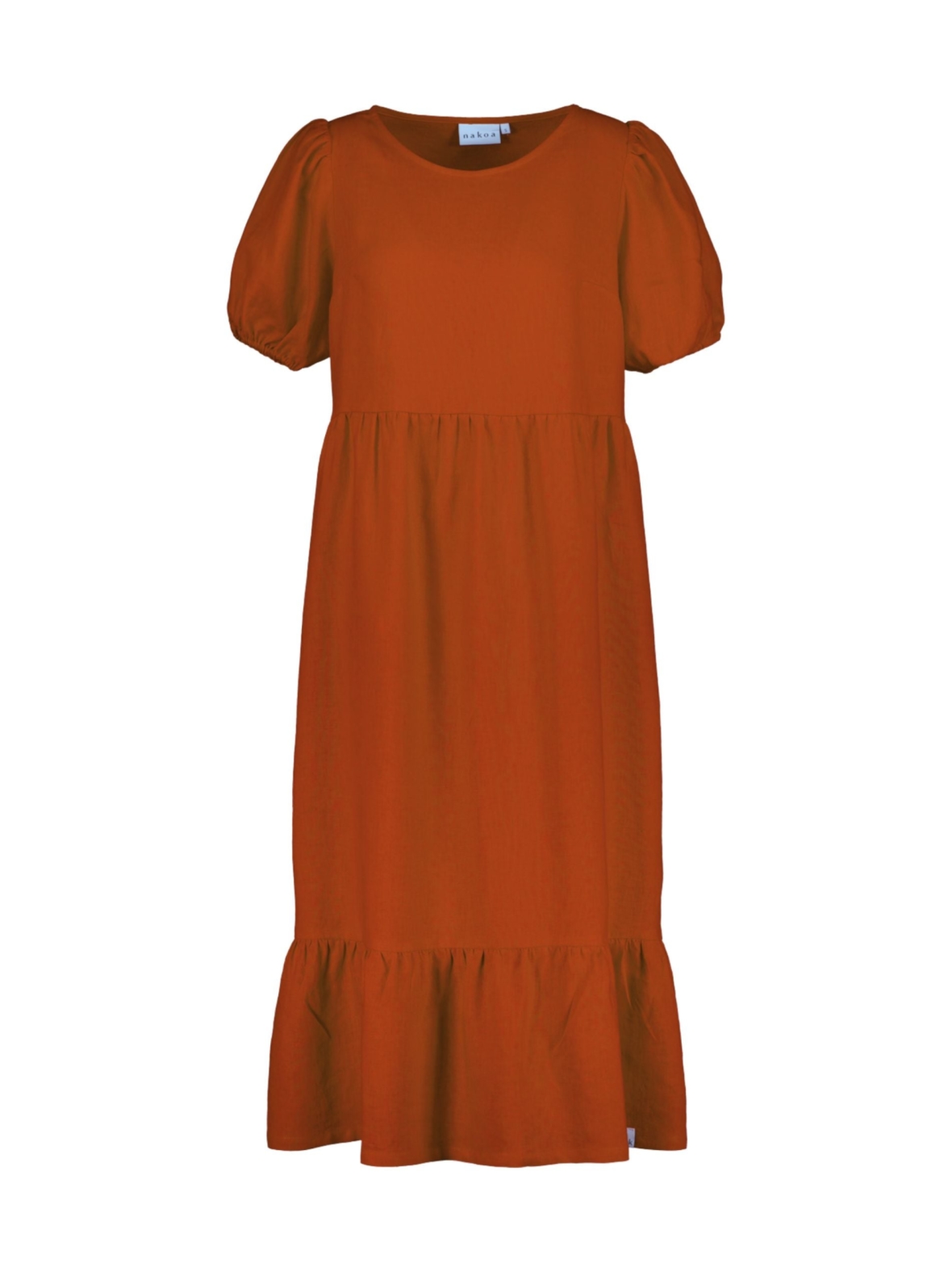 Astrid Dress, Burnt Orange