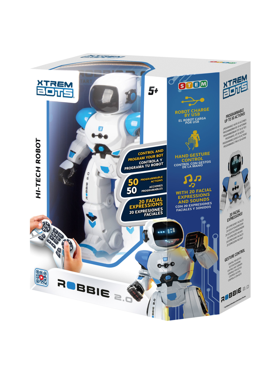 XTREM BOTS Robotti Robbie Bot 2.0