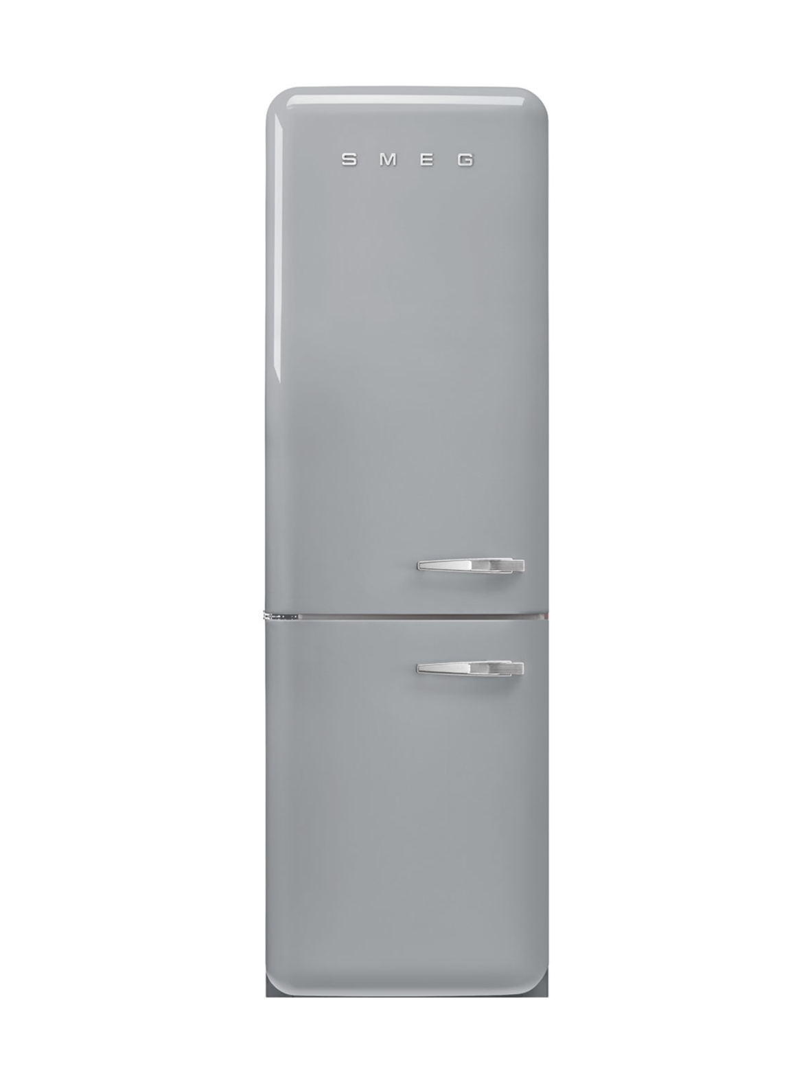 Smeg fab32lsv5 -jääkaappipakastin, hopeanharmaa vasenkätinen