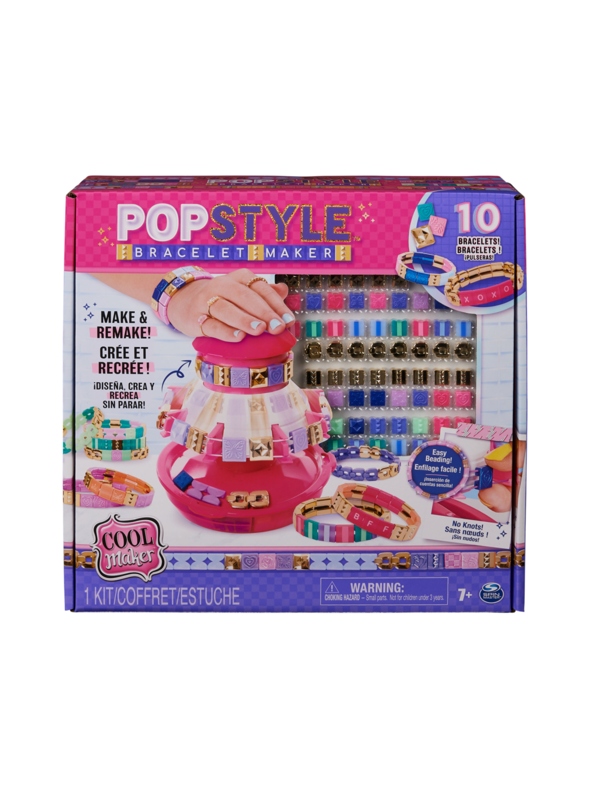 COOL MAKER Rannekorujen valmistussetti PopStyle