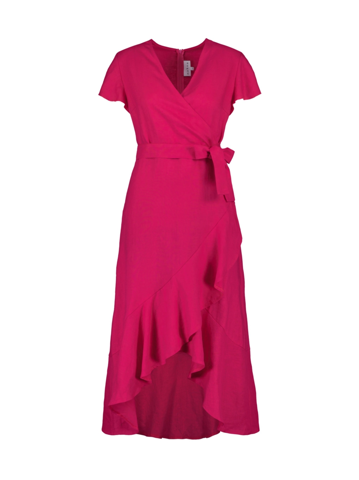 Annika Dress, Pink Peacock