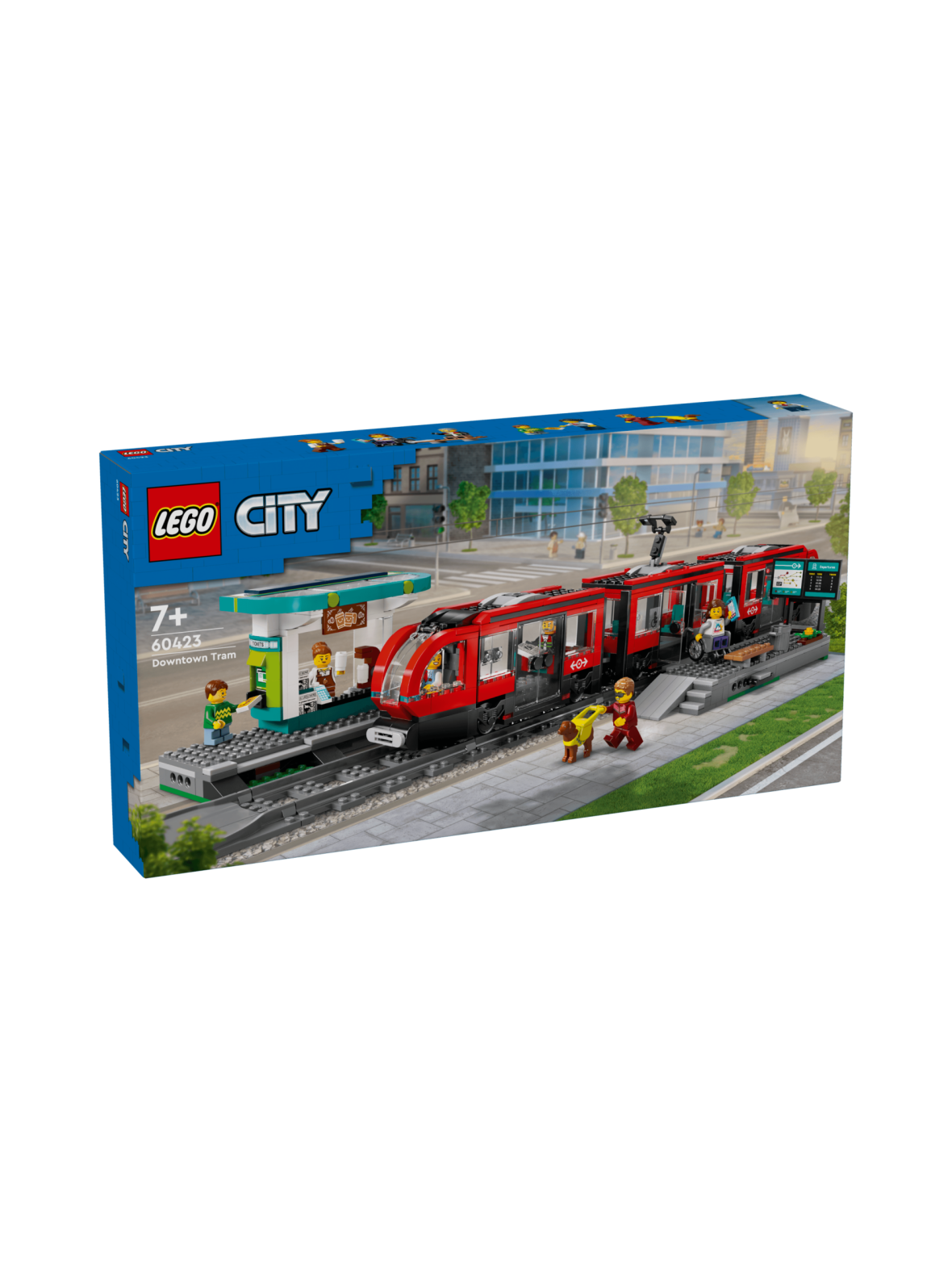 LEGO City Keskikaupungin pikaratikkapysäkki 60423