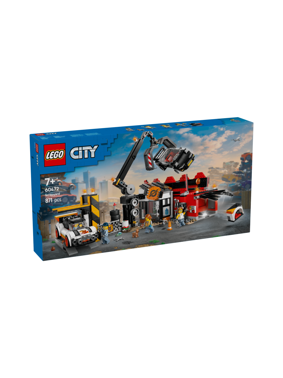 LEGO City Autopurkamo ja autoja 60472
