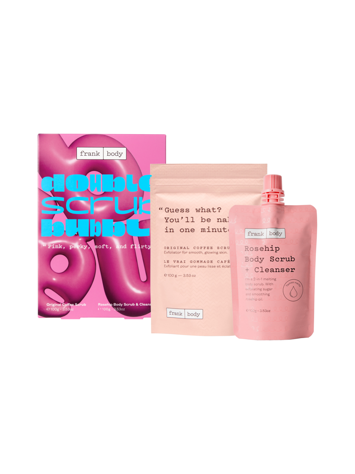 Frank Body Double Scrub Bubble
