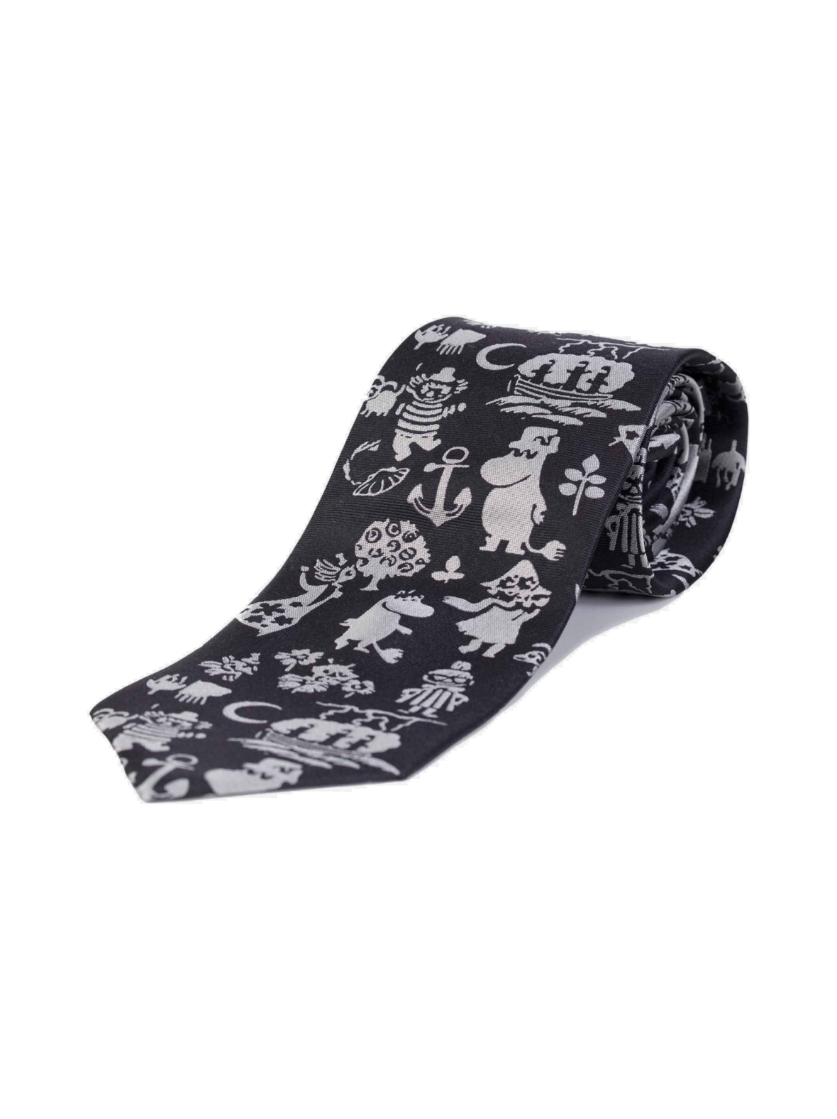 Muumi -kesä kudottu silkkisolmio