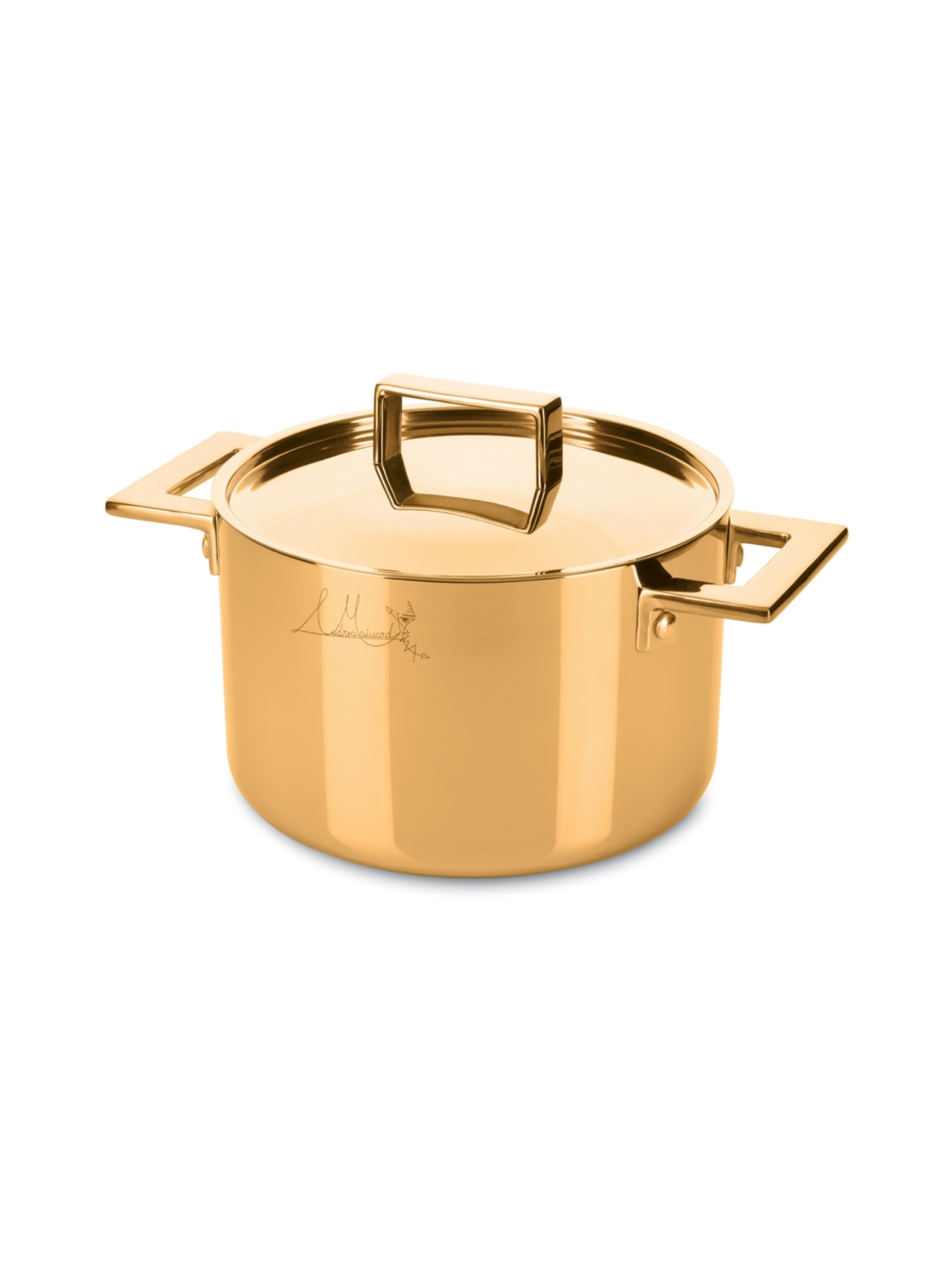 Attiva Oro -syvä kattila 6,5 l ja kansi 24 cm