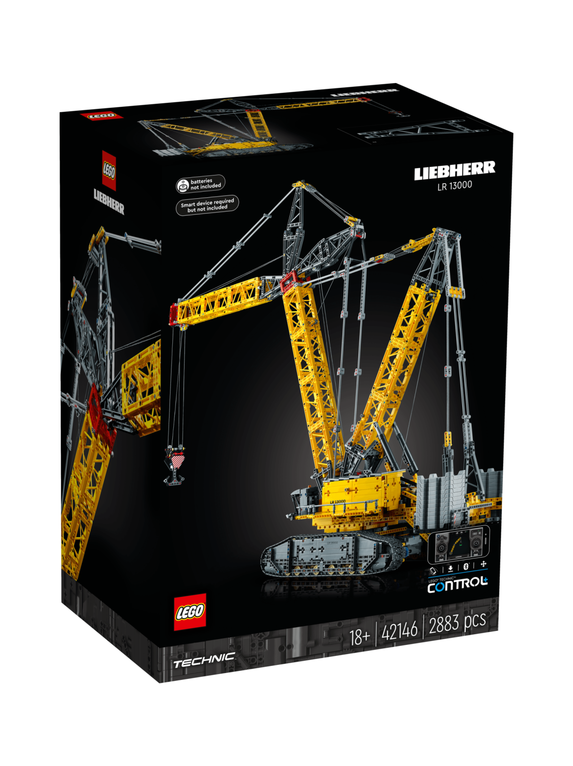 LEGO Technic Liebherr LR 13000 ‑telanosturi 42146