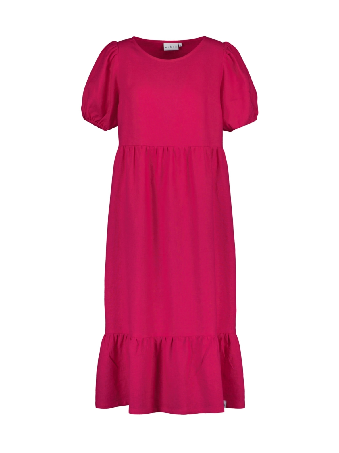 Astrid Dress, Pink Peacock