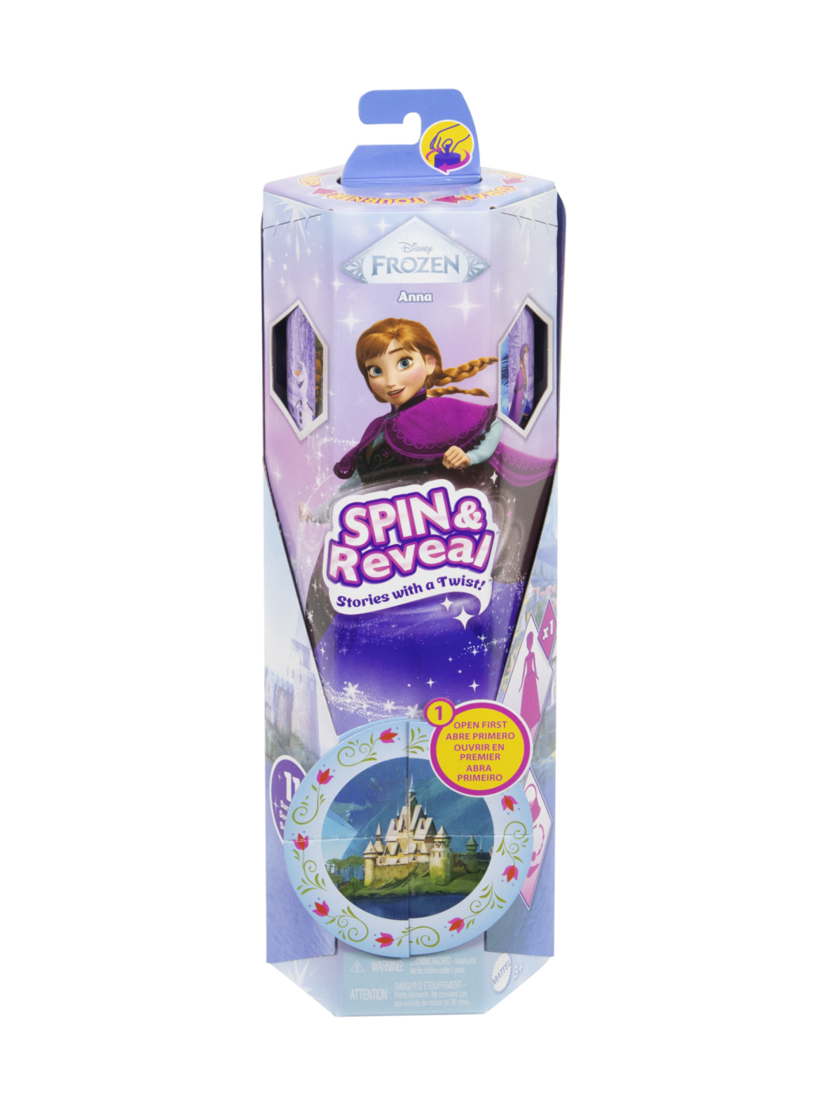 DISNEY FROZEN Anna Spin & Reveal -yllätysnukke