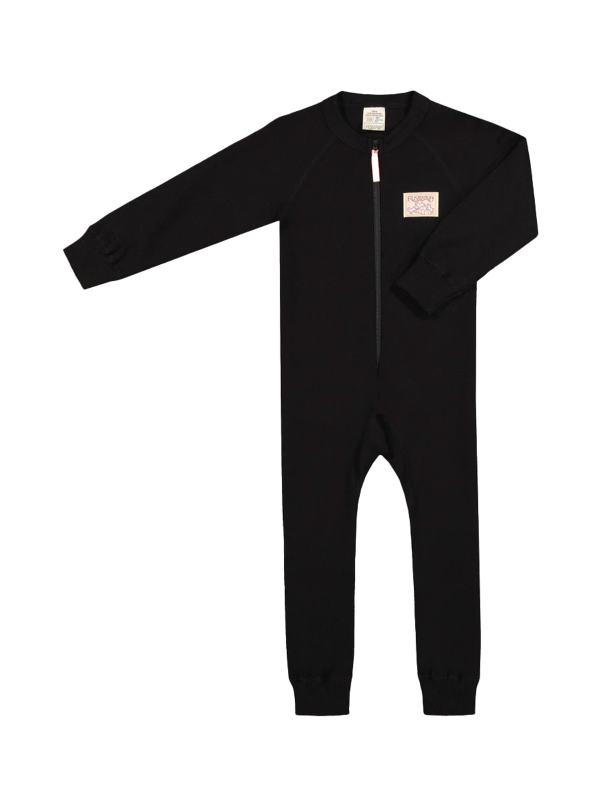 Ruskovilla välihaalari terättä 80 - 120 cm - villa musta