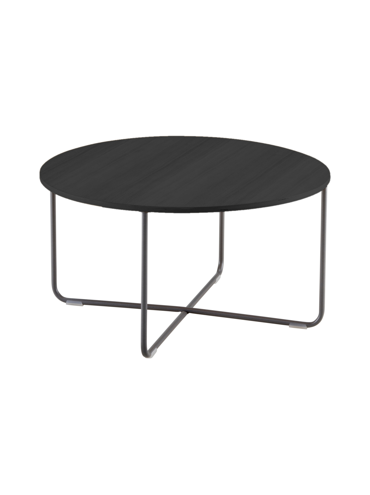 Nordic -sohvapöytä, Tumma ∅ 80 cm