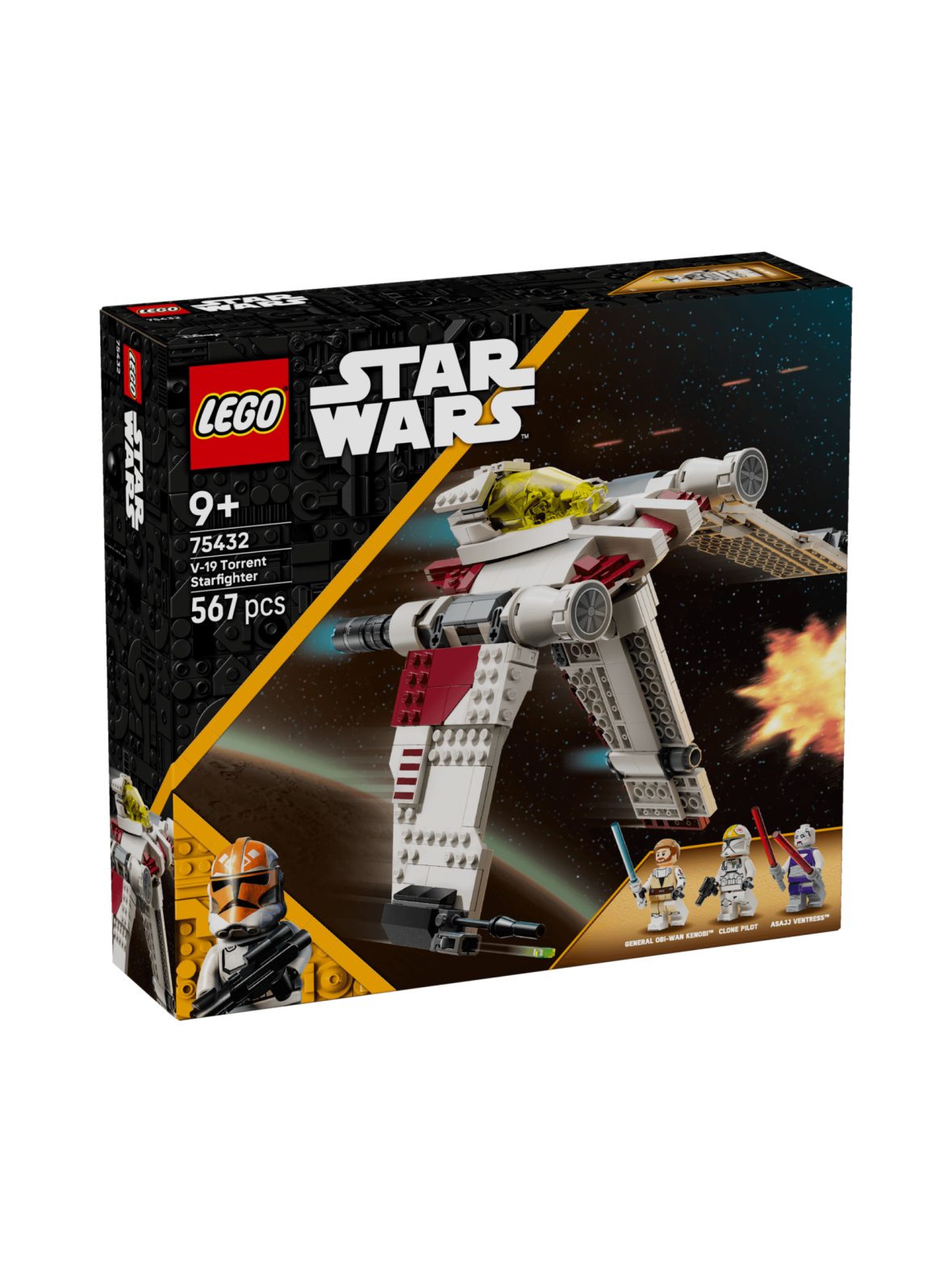 LEGO Star Wars TM V-19 Torrent ‑tähtihävittäjä 75432