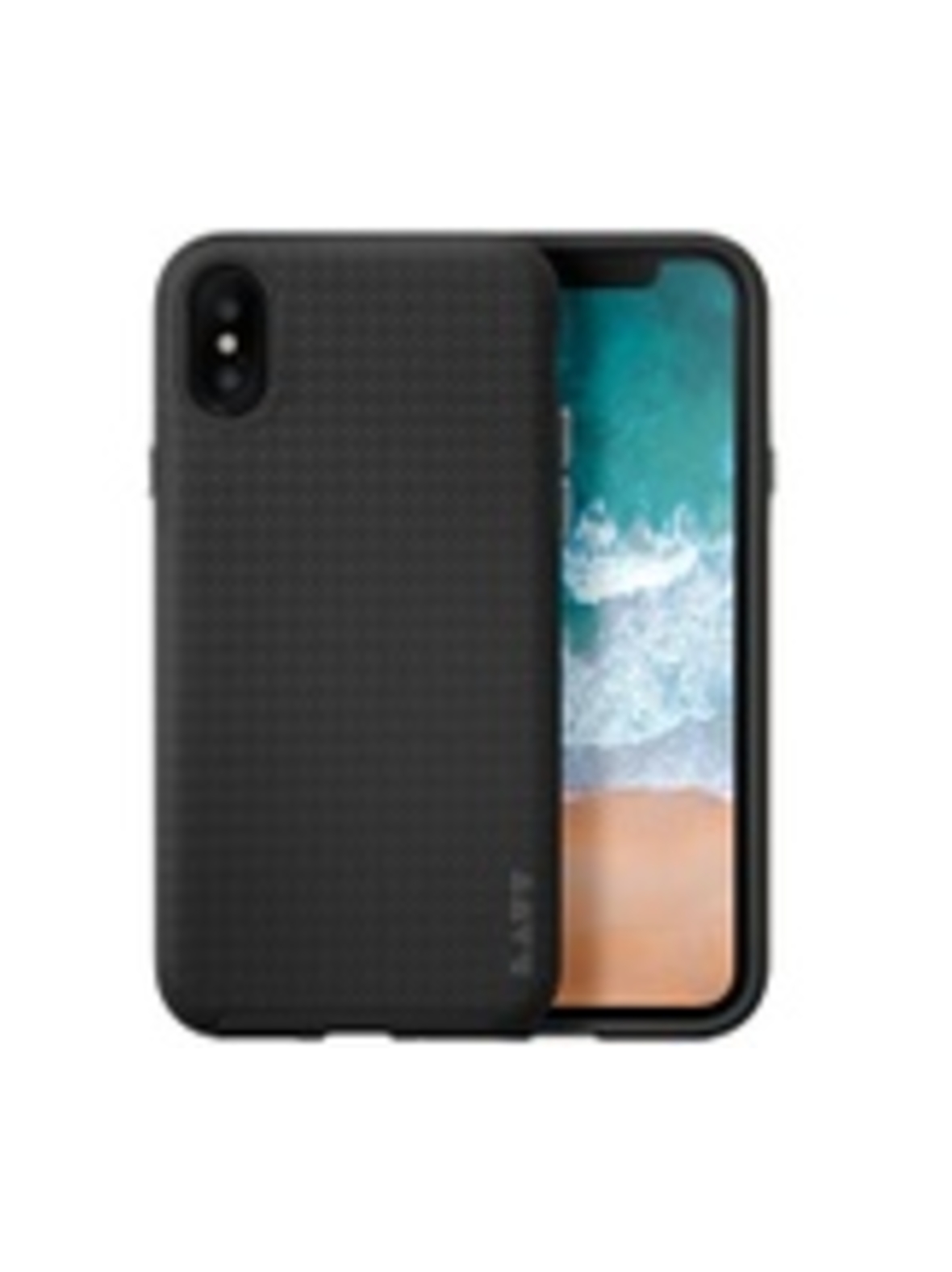 LAUT Shield - musta suojakuori iPhone X/Xs