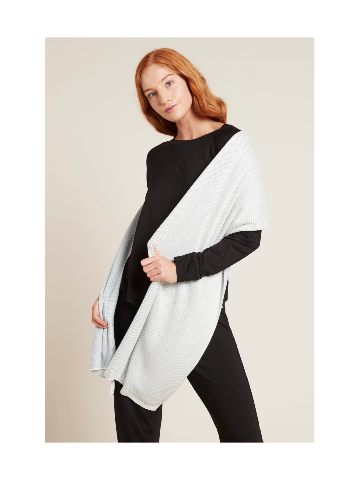 Cosy Knit Wrap Huivi - kaksi eri väriä