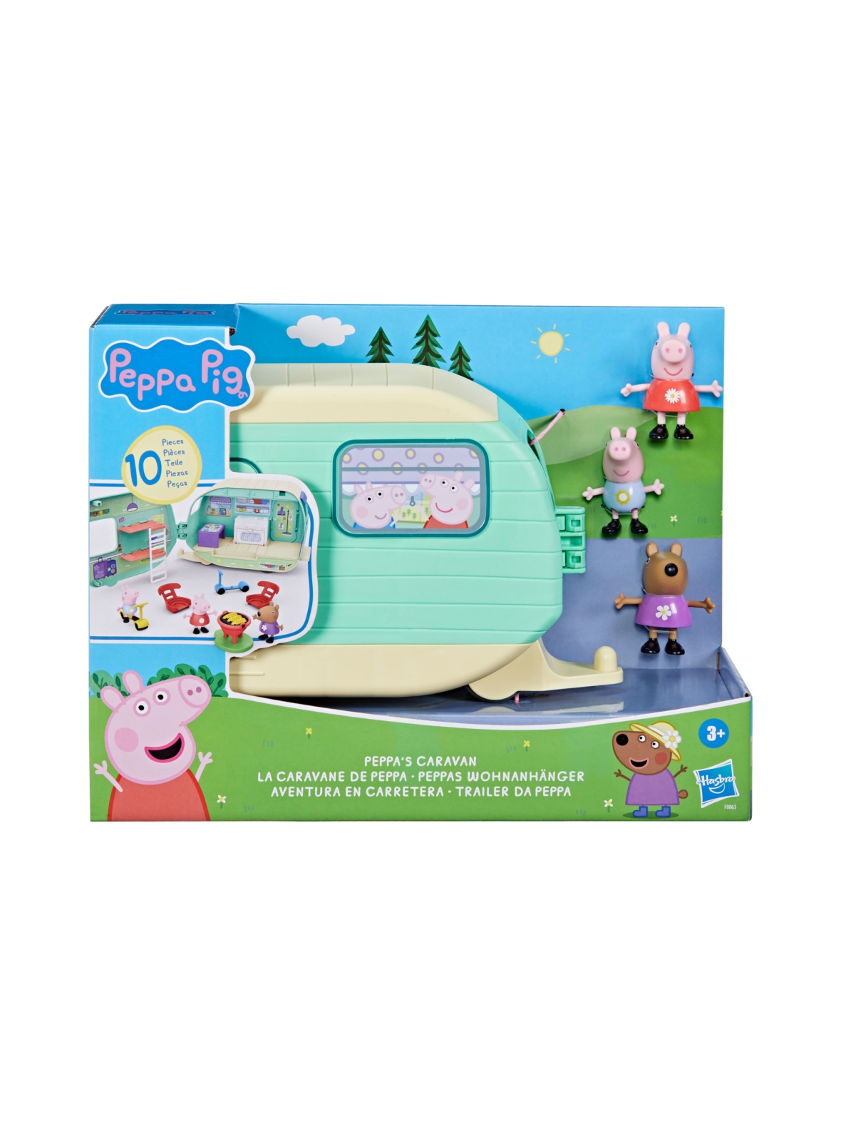 PEPPA PIG Leikkisetti Pipsan matkailuvaunu