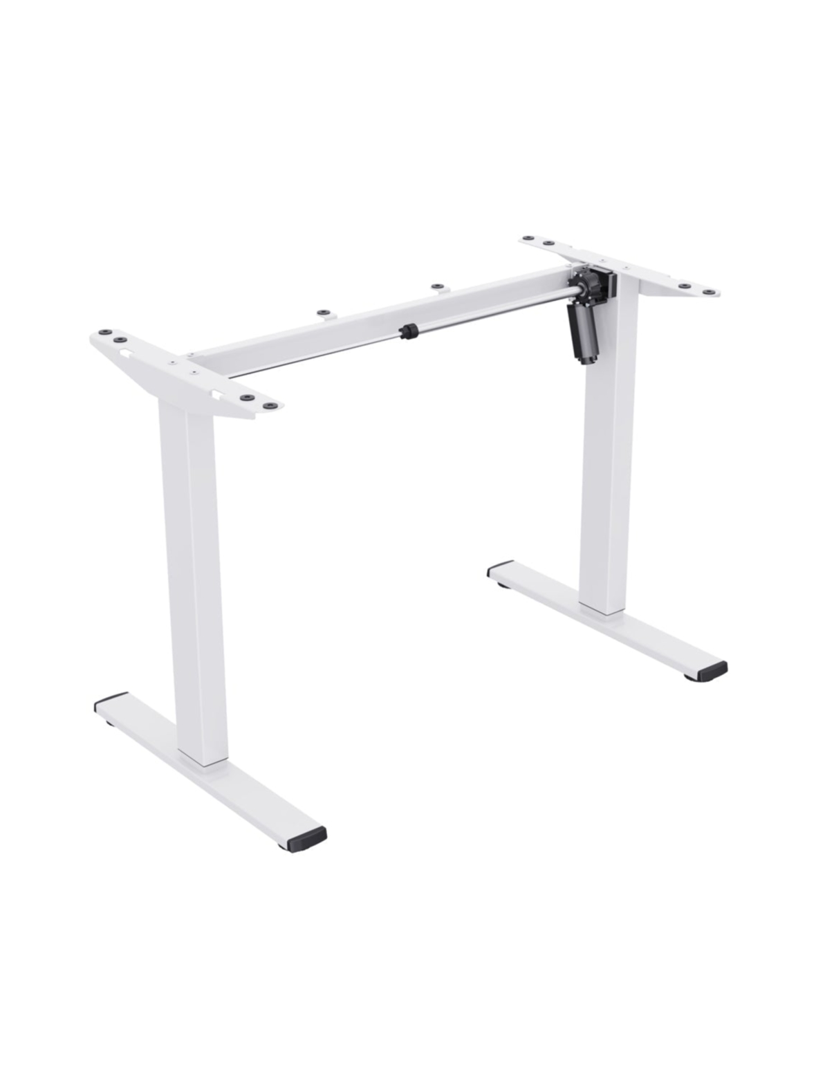 TC Desk Duo One sähköpöydänrunko - Valkoinen