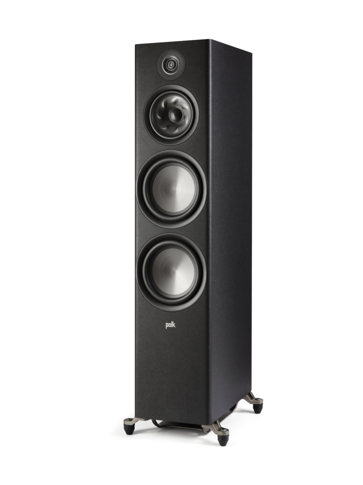 Polk Audio R700 lattiakaiutin, musta (kpl)