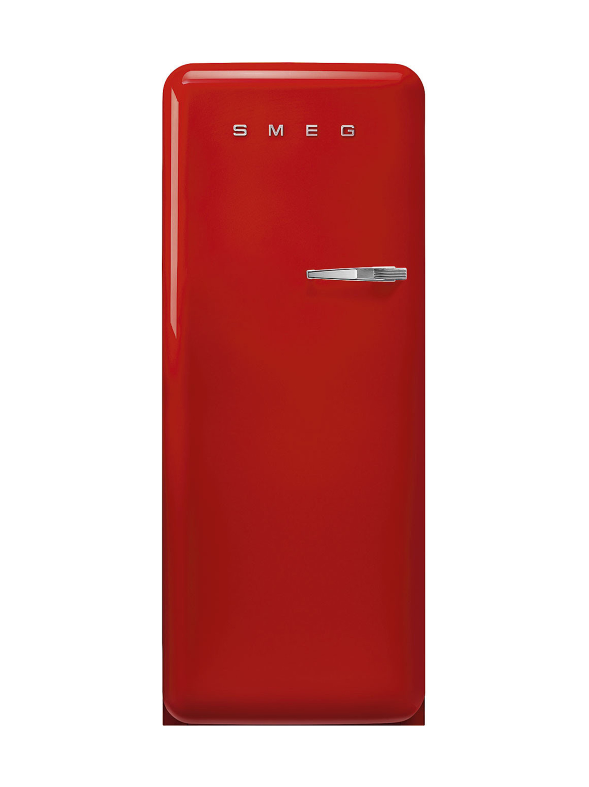 Smeg fab28lrd5 jääkaappi, punainen vasenkätinen