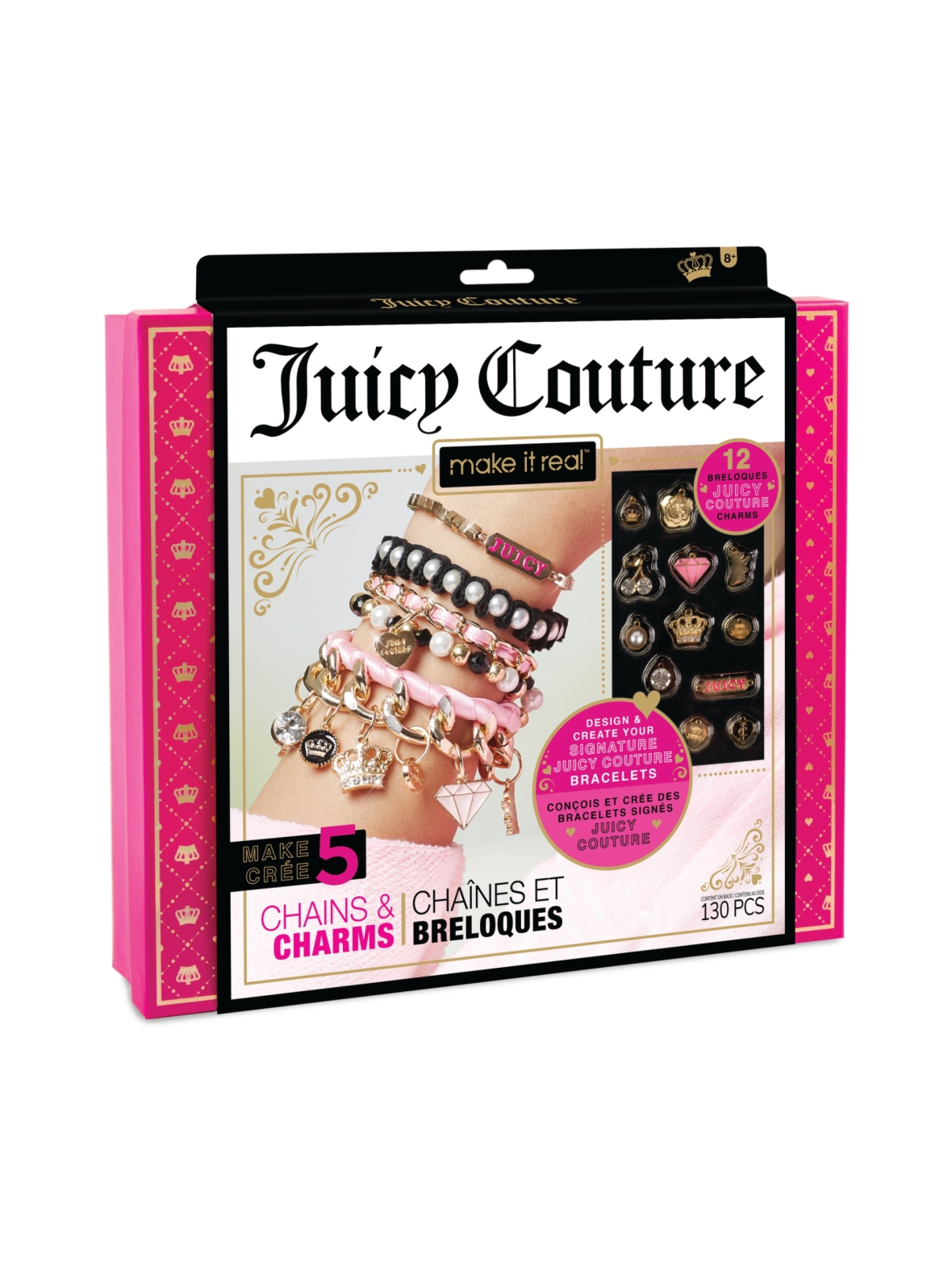 MAKE IT REAL Juicy Couture -setti, ketjut ja riipukset