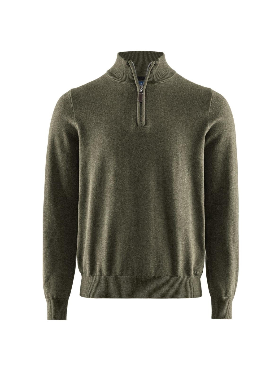 Brockton Halfzip -puuvillaneule