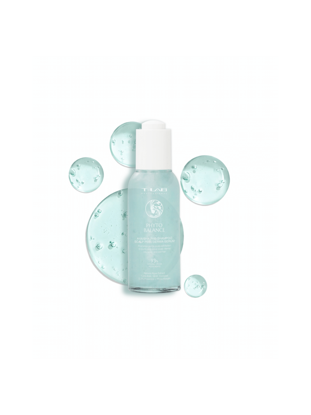 Phyto Balance AHA/BHA Pre-Shampoo Scalp Peel Derma-Serum -kuoriva hiuspohjaseerumi