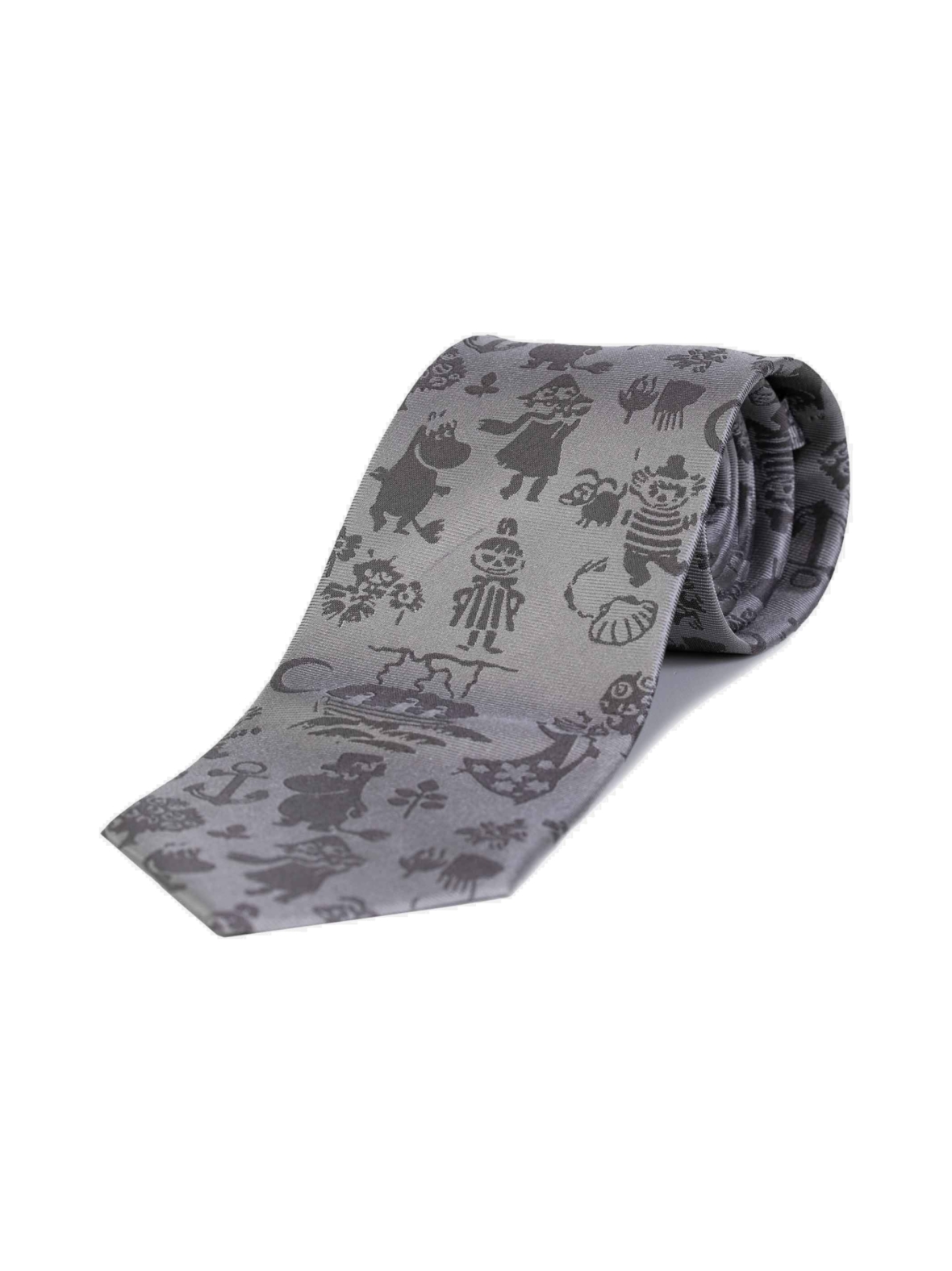 Muumi -kesä kudottu silkkisolmio