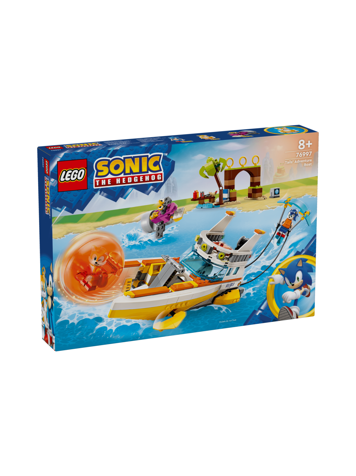 LEGO Sonic Tailsin seikkailuvene 76997