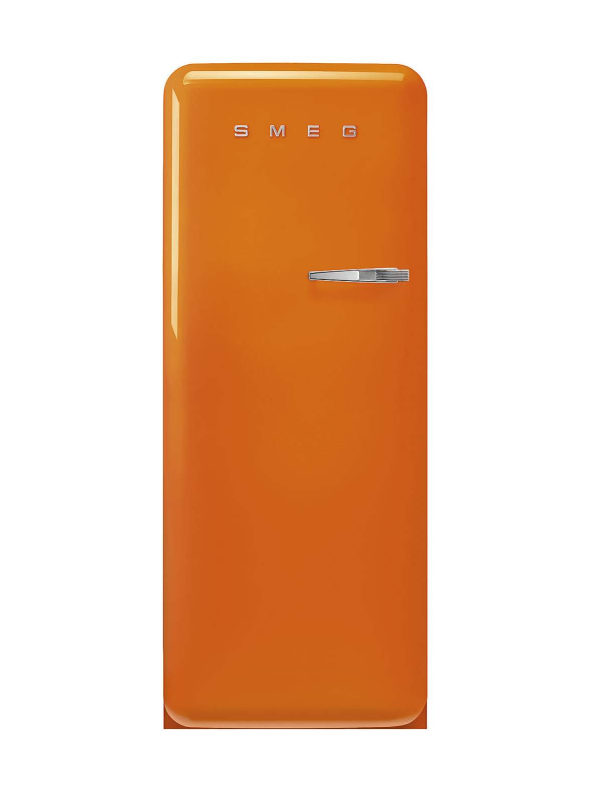 Smeg fab28lor5 jääkaappi, oranssi vasenkätinen