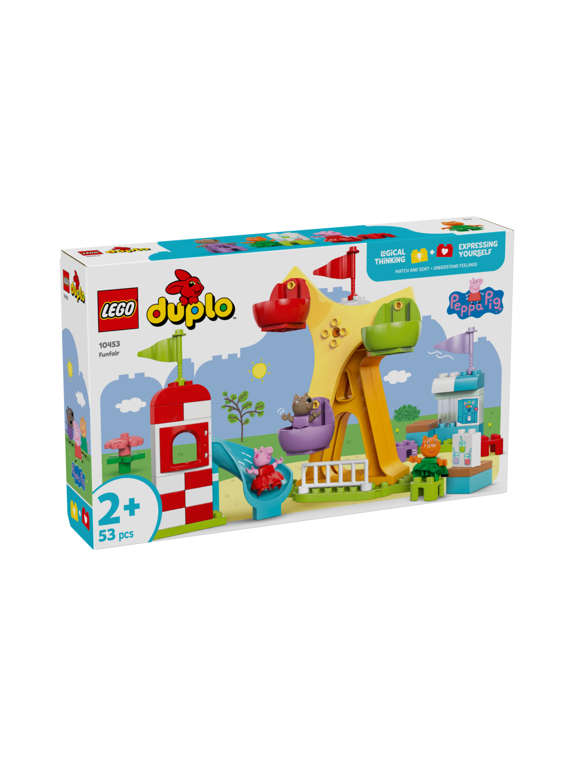 LEGO DUPLO Peppa Pig Huvipuisto 10453