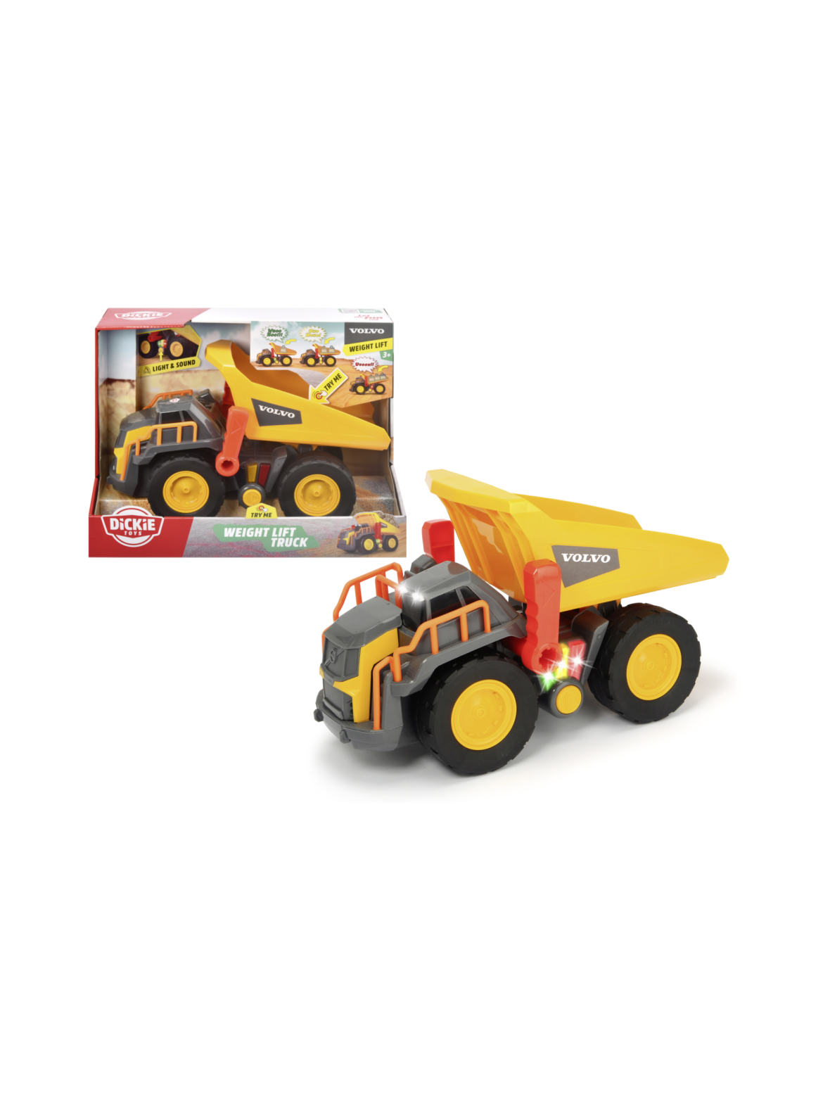 DICKIE TOYS Volvo kuorma-auto, 23 cm