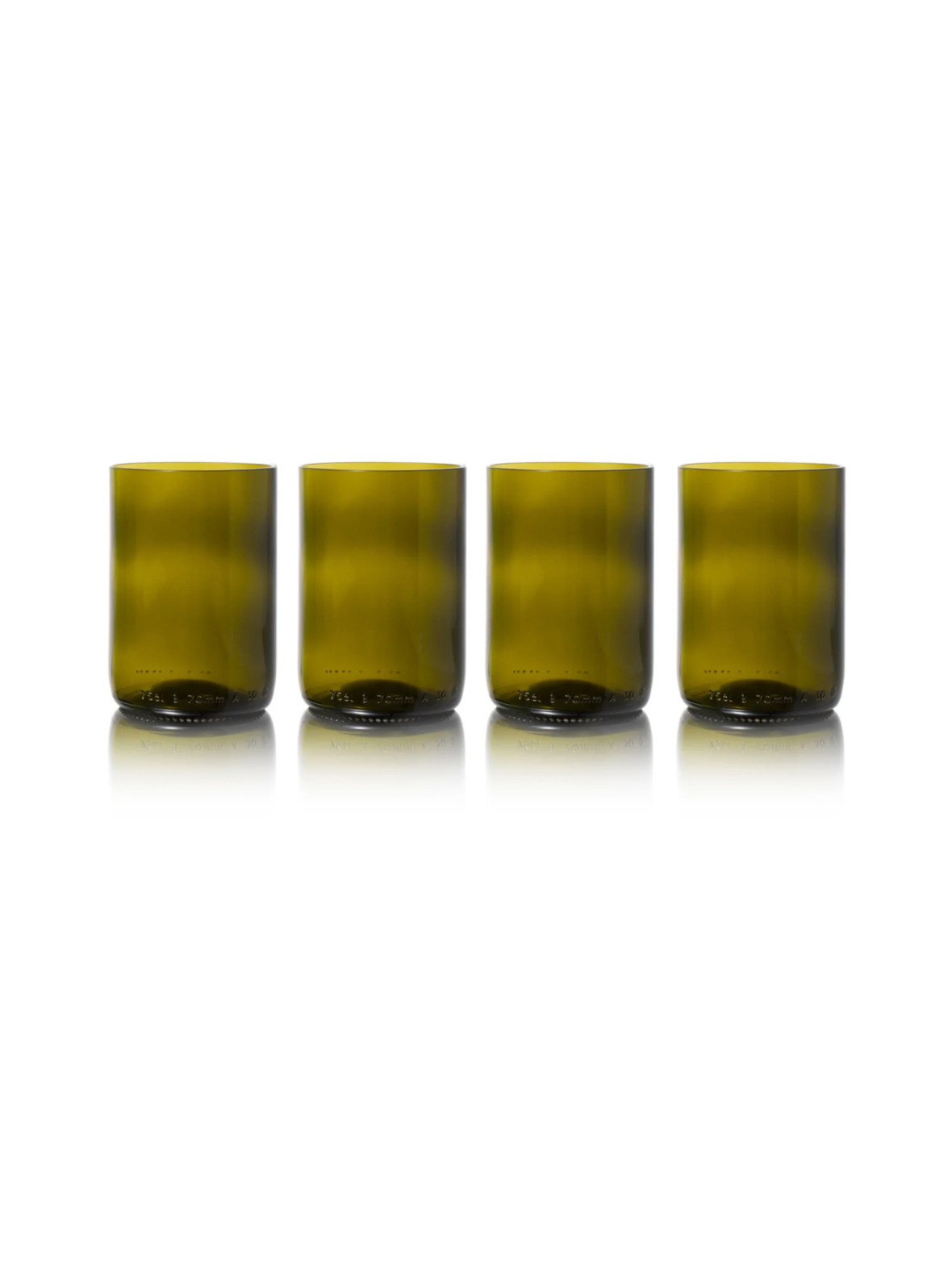 Juomalasi Rebottled 330ml Olive (4kpl)