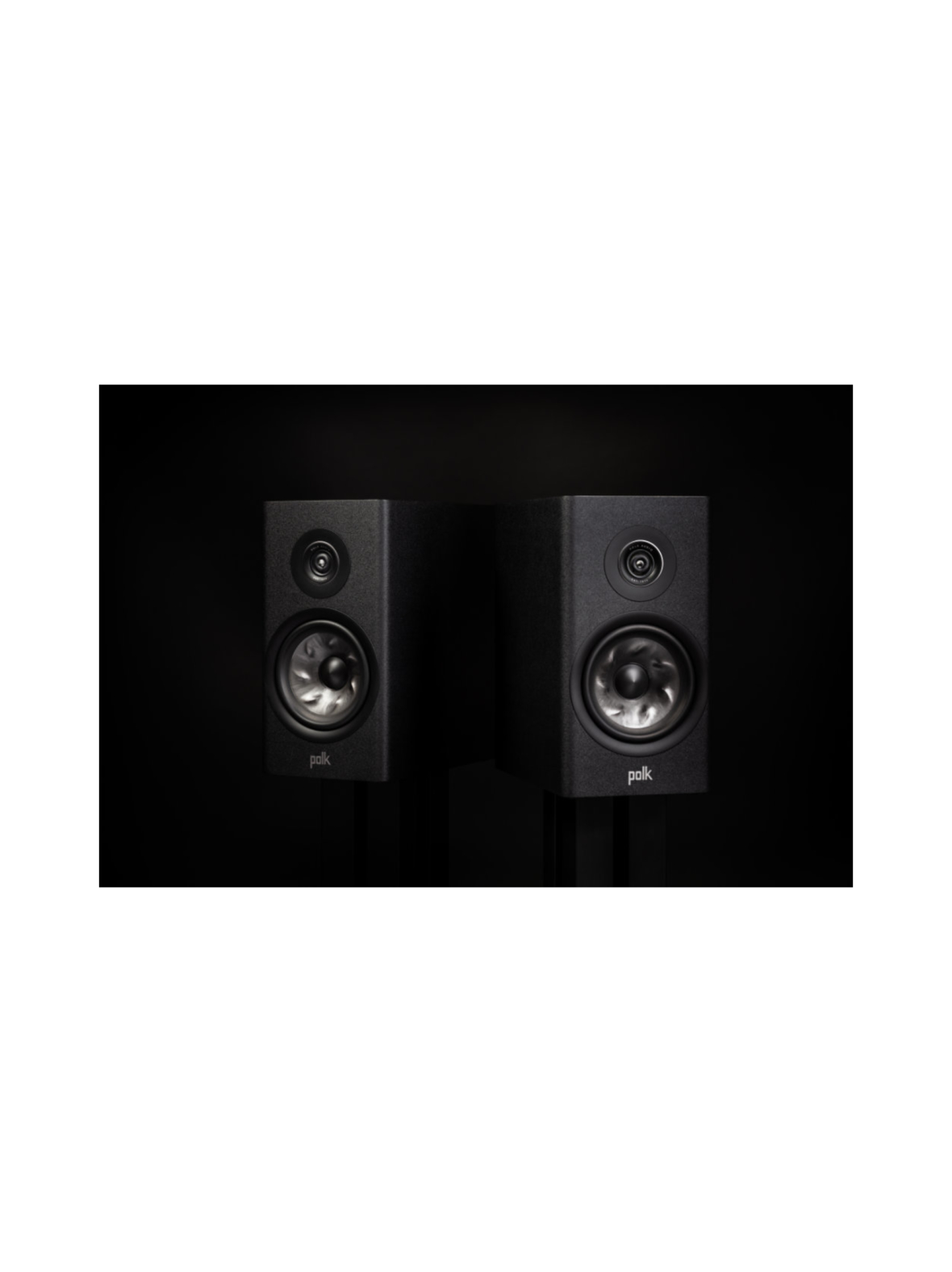 Polk Audio R200 jalustakaiutinpari, musta