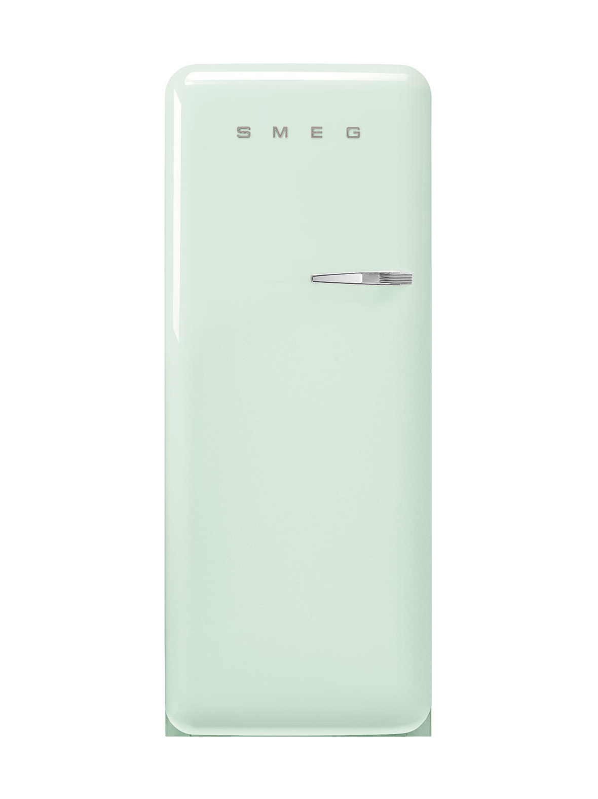 Smeg fab28lpg5 jääkaappi, mintunvihreä vasenkätinen