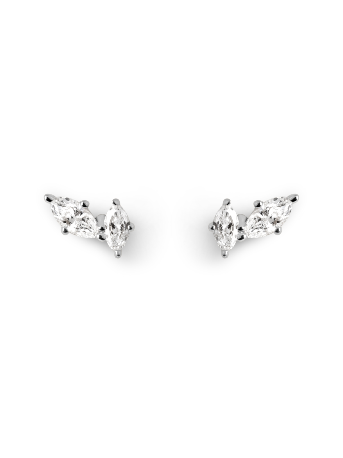 Marquise Duo Studs -timanttikorvakorut