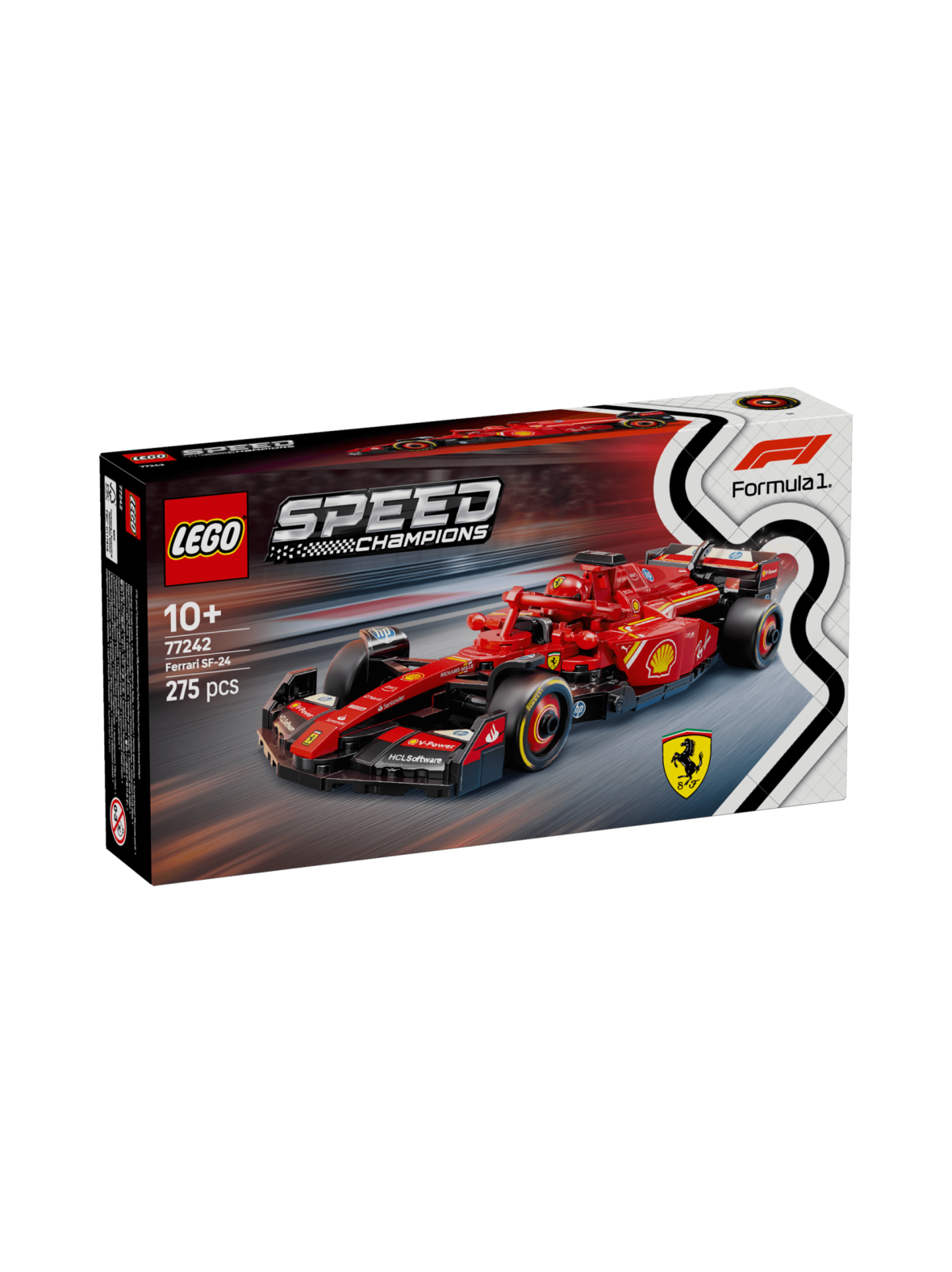 LEGO Speed Champions Ferrari SF-24 F1® ‑kilpa-auto 77242