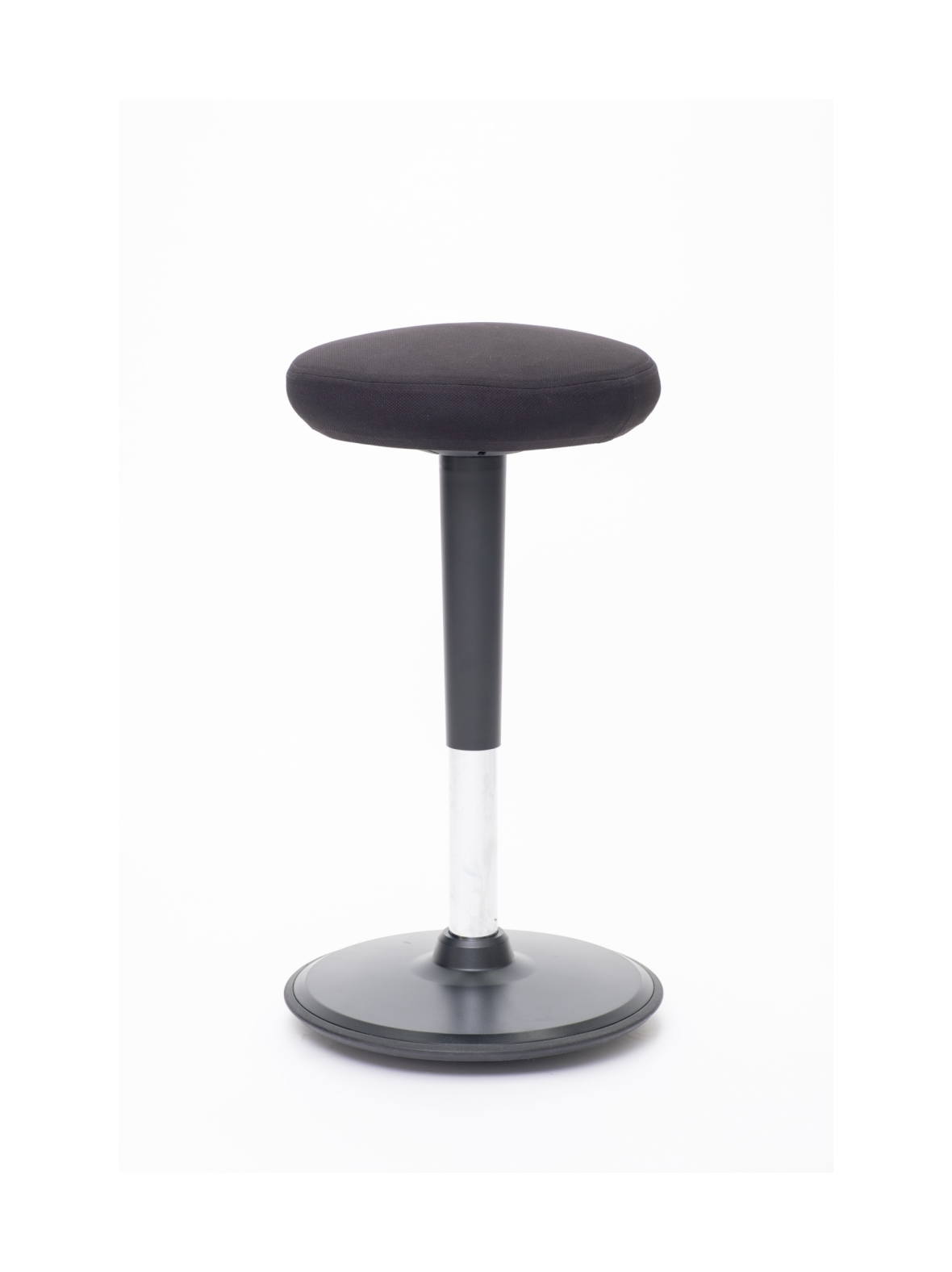 Stoo® Active Ergonomics round aktiivituoli - korkea 57 86 cm, musta/musta