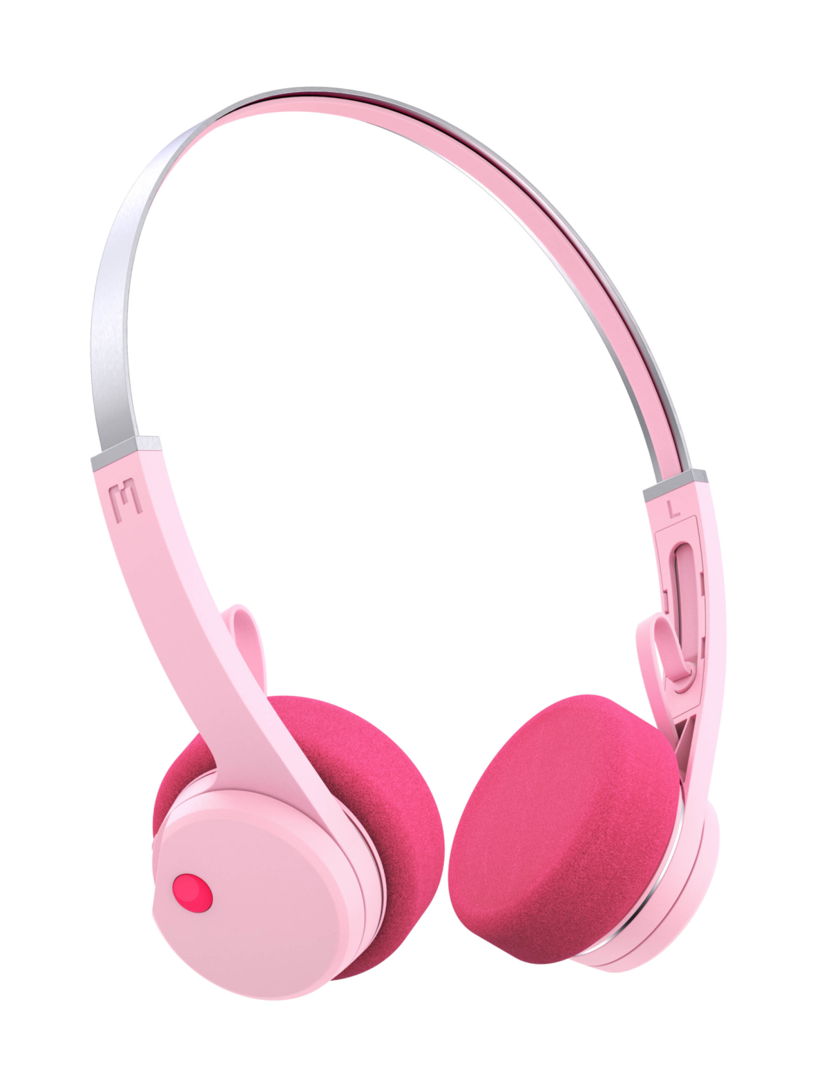 MONDO Freestyle On-Ear Bluetooth Kuuloke Vaalean punainen