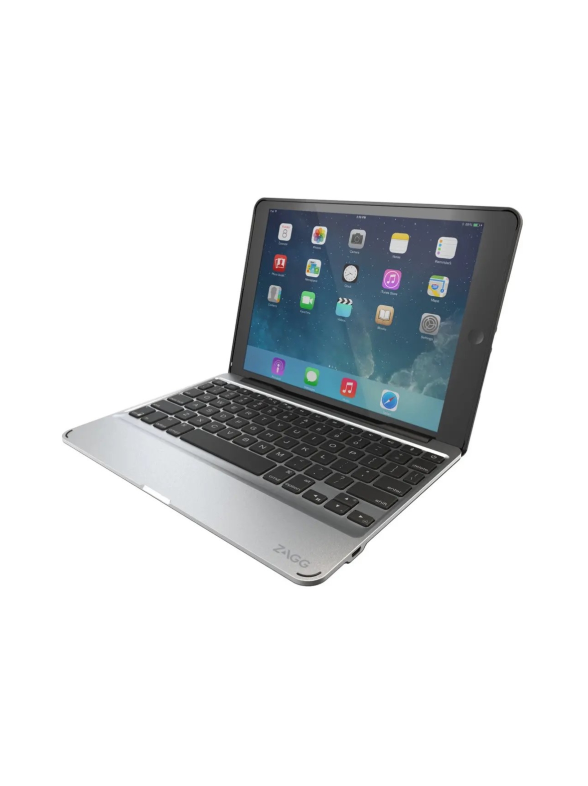 Slim Book iPad Air 2 Nordic -suojakuori näppäimistöllä