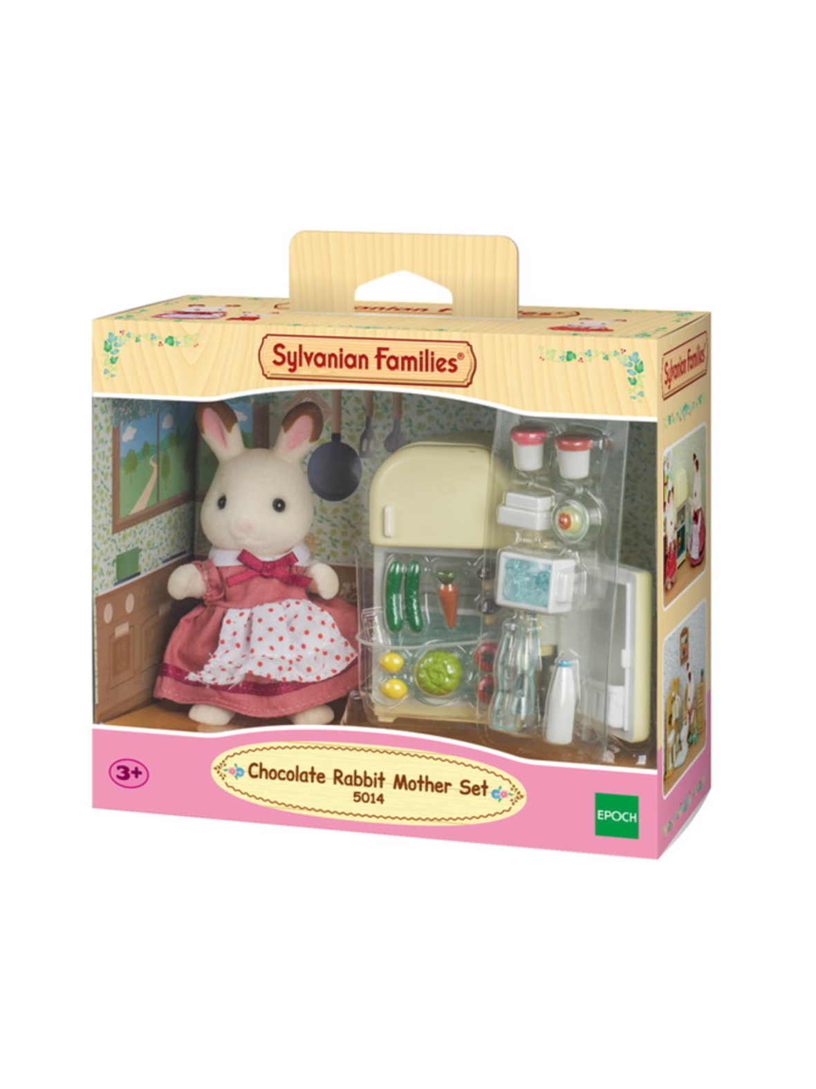 SYLVANIAN FAMILIES Suklaapupuäiti ja jääkaappi
